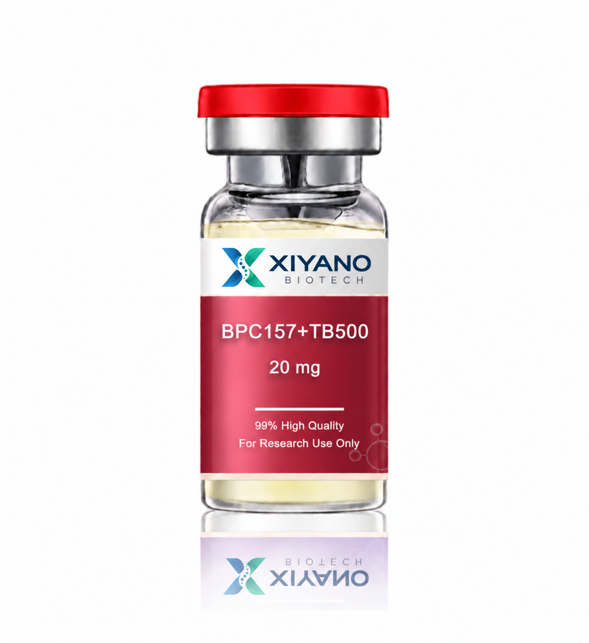 BPC157+TB500 For use in the fields of research, pharmaceuticals, and biotechnology.